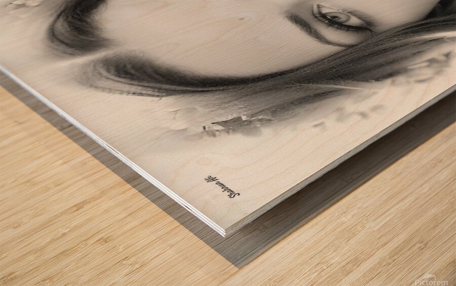 Dynamic Fade Wood print