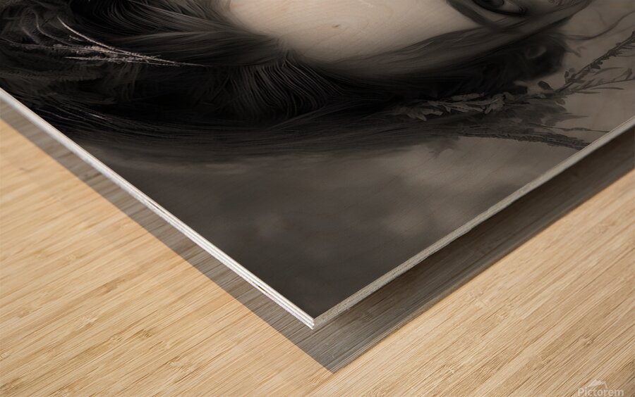 Fearless Femme Wood print