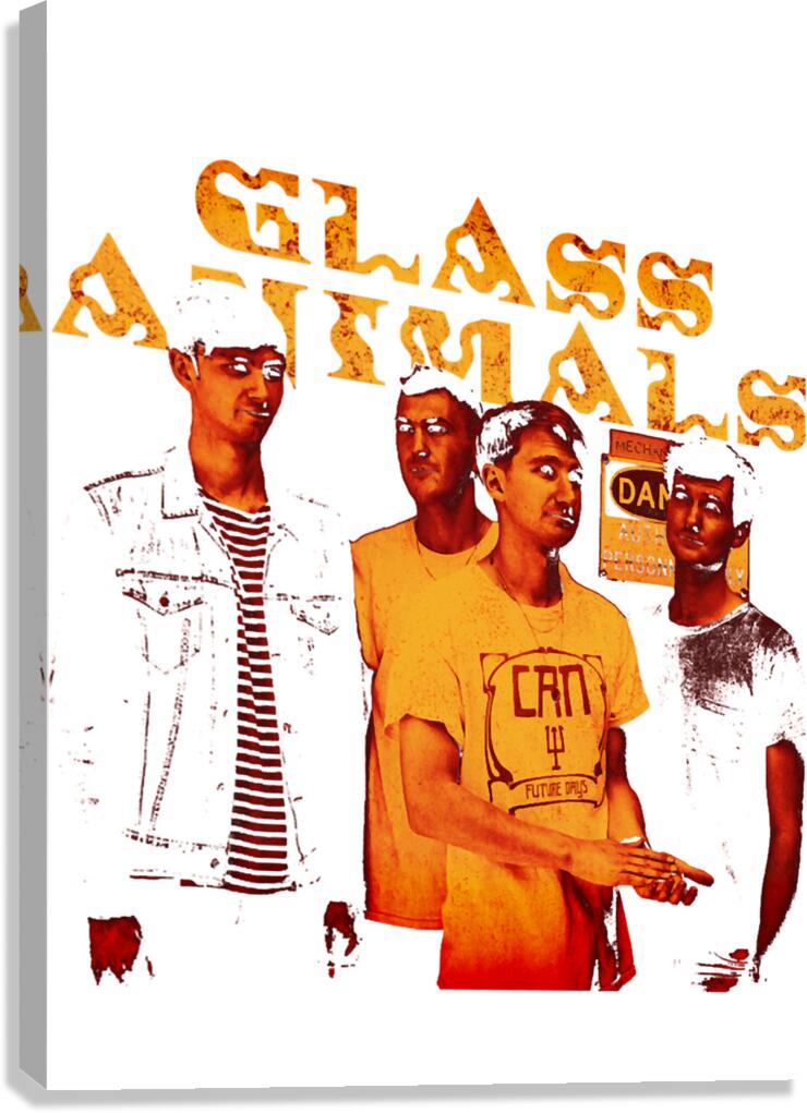 Glass Animals 41 Canvas Print