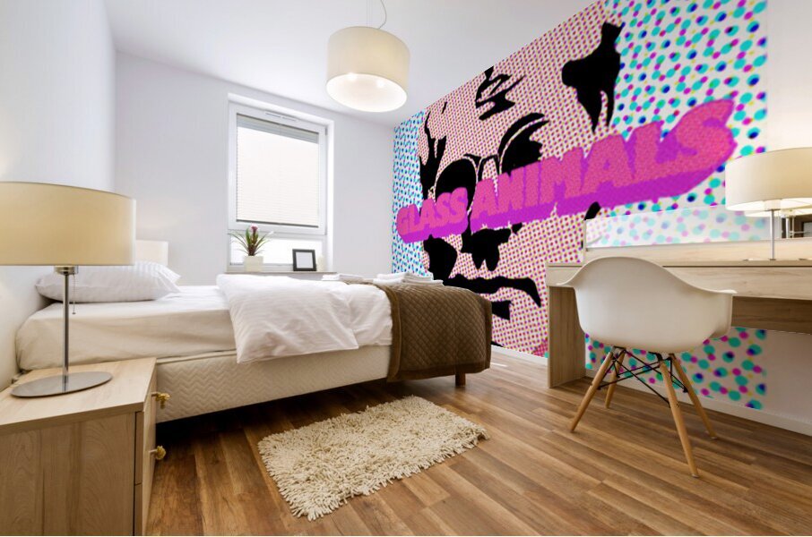 Glass Animals 4 Mural print