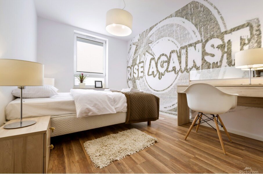 rise against 39 Mural print