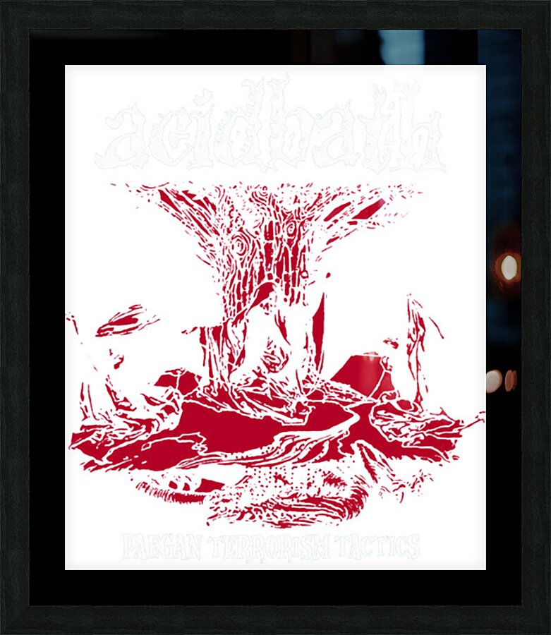 Acid Bath 24 Picture Frame print