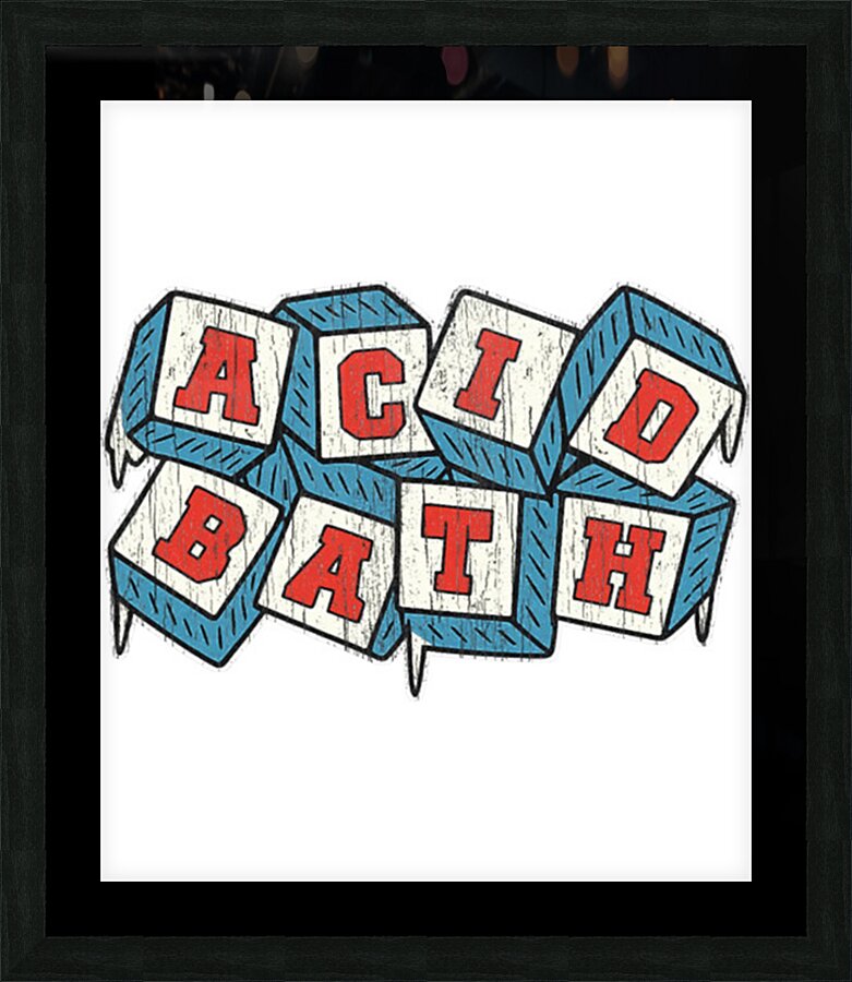 Acid Bath 43 Picture Frame print
