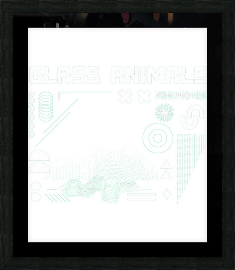 Glass Animals 32 Picture Frame print