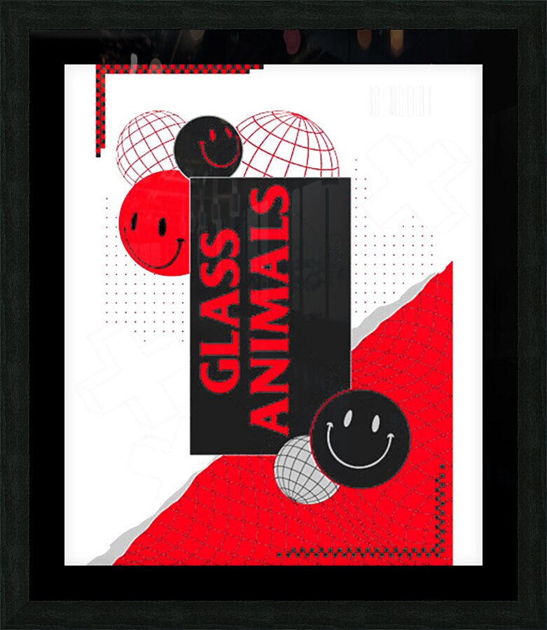 Glass Animals 35 Picture Frame print