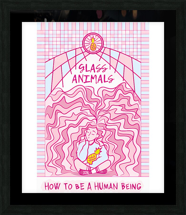 Glass Animals 39 Picture Frame print