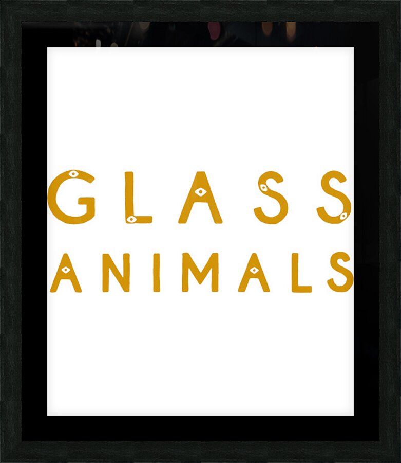 Glass Animals 3 Picture Frame print