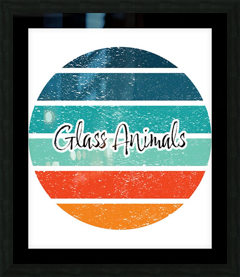 Glass Animals 9 Picture Frame print