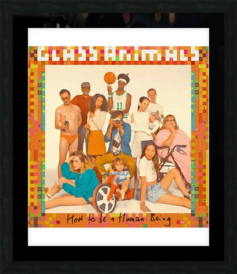 Glass Animals 11 Picture Frame print