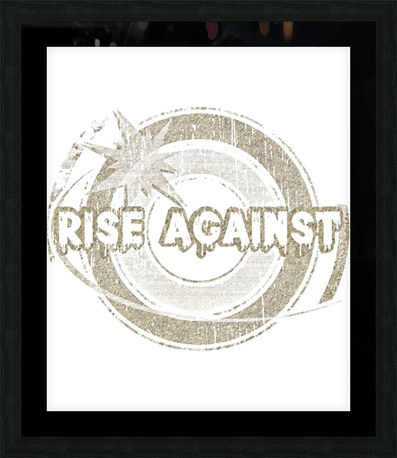 rise against 39 Picture Frame print