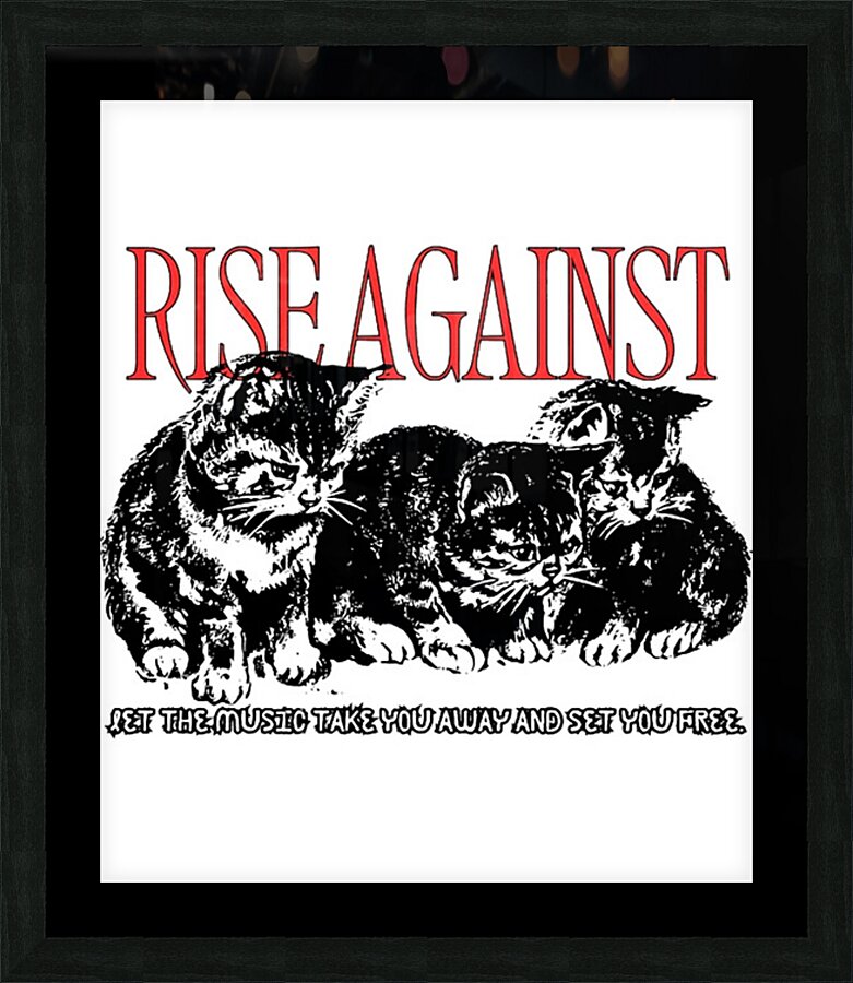 rise against 10 Picture Frame print