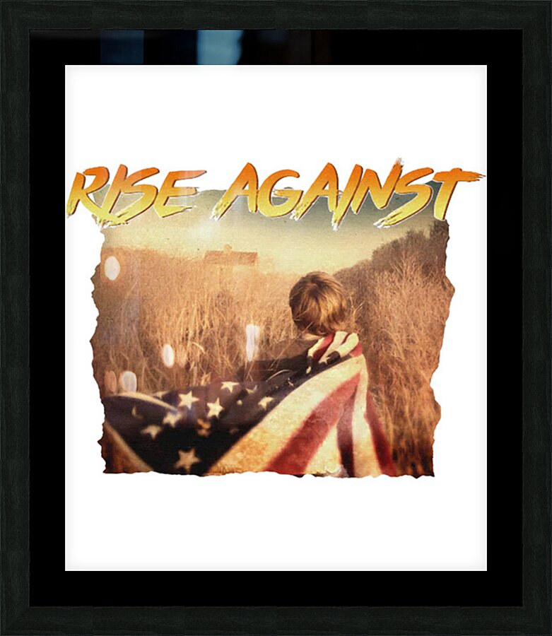rise against 38 Picture Frame print