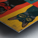 Fantastic Funky Cats  Metal print