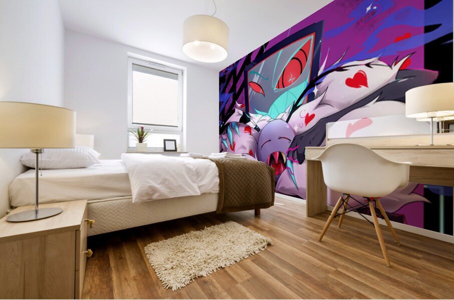 hazbin hotel 21 Mural print