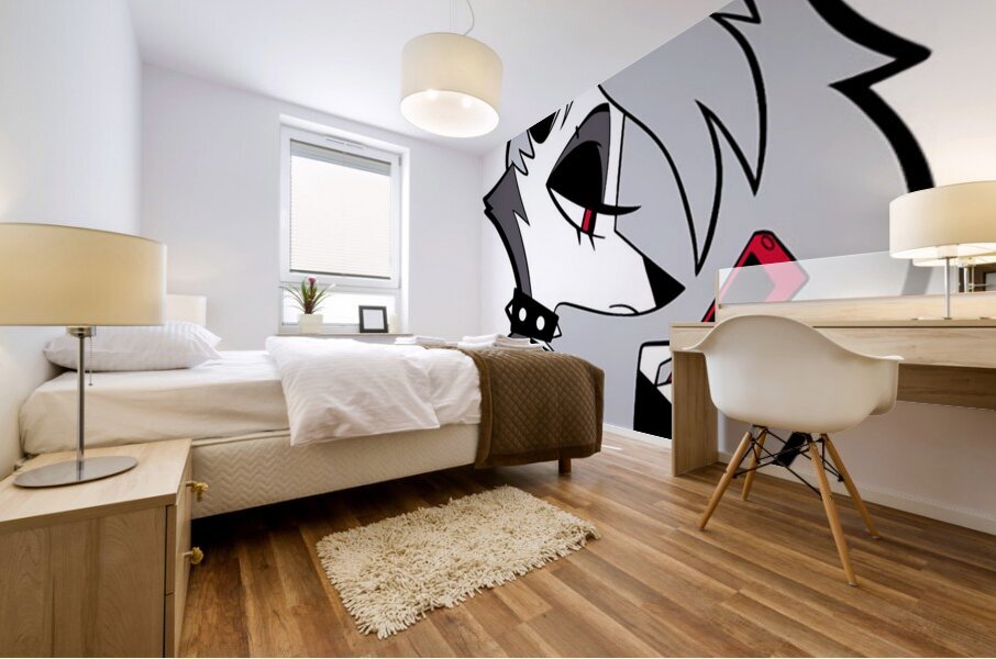 hazbin hotel 33 Mural print