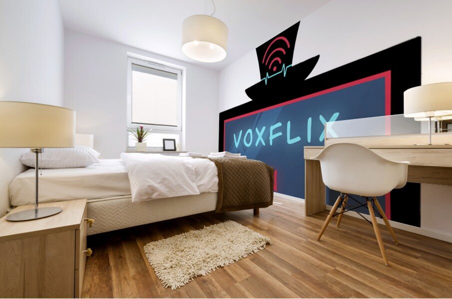 hazbin hotel 2 Mural print