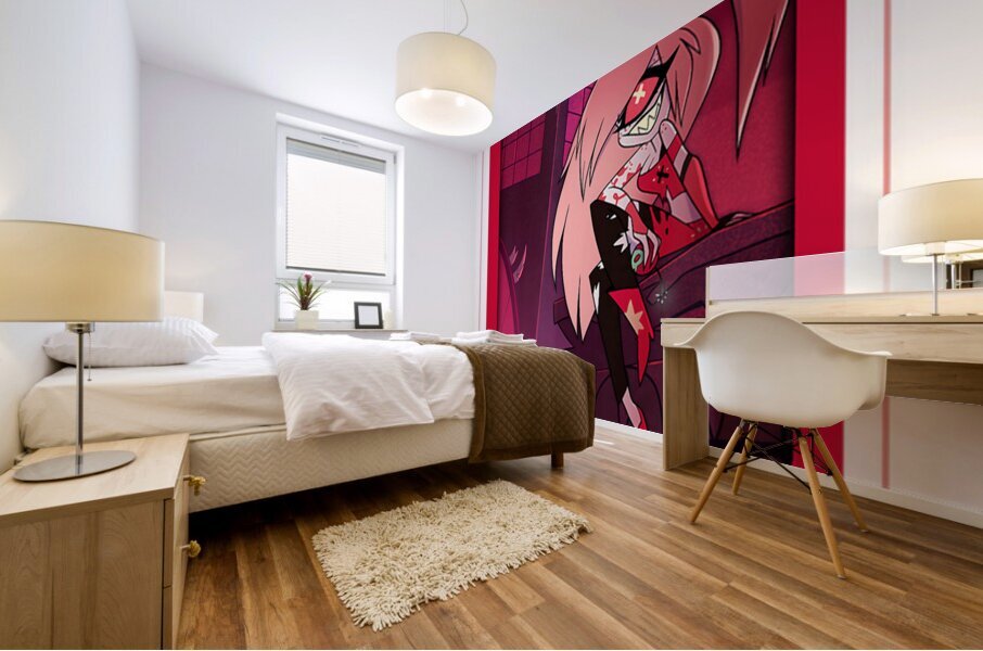 hazbin hotel 21 Mural print