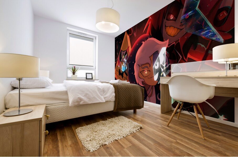hazbin hotel 8 Mural print