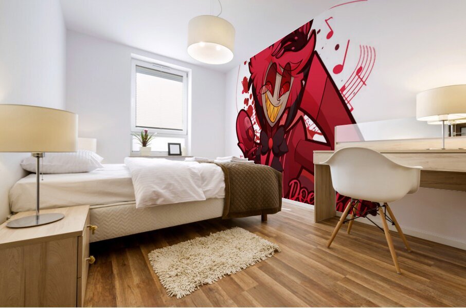 hazbin hotel 2 Mural print