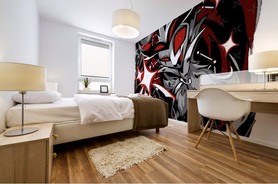 hazbin hotel 13 Mural print