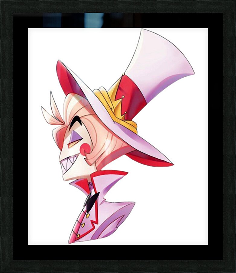 hazbin hotel 21 Picture Frame print