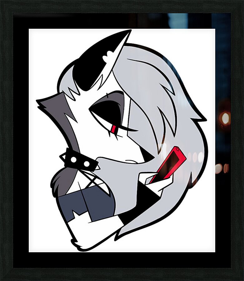 hazbin hotel 33 Picture Frame print