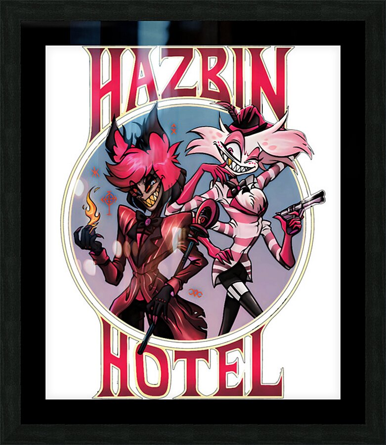 hazbin hotel 2 Picture Frame print