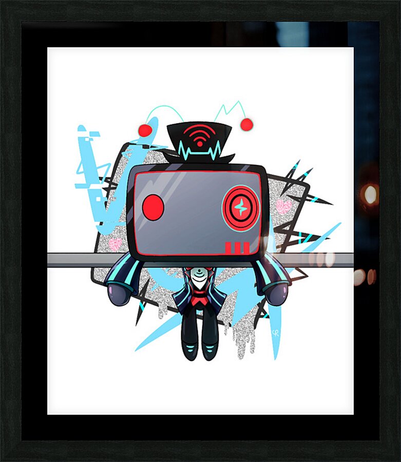 hazbin hotel 39 Picture Frame print