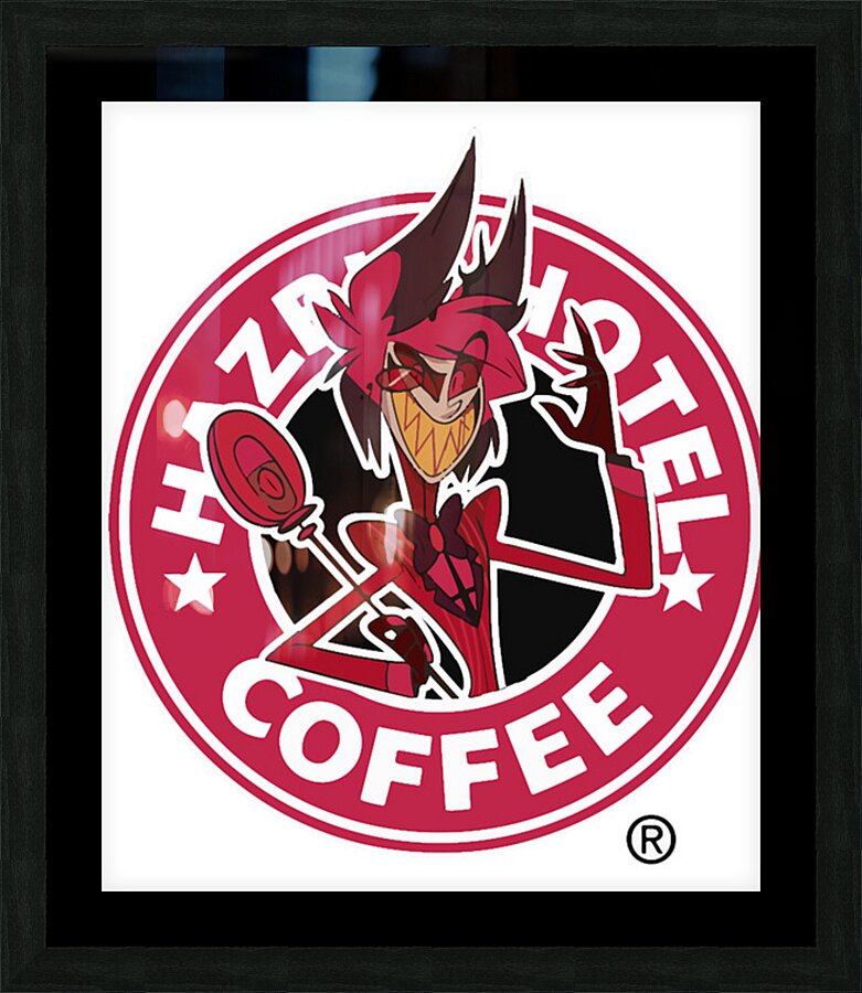 hazbin hotel 13 Picture Frame print