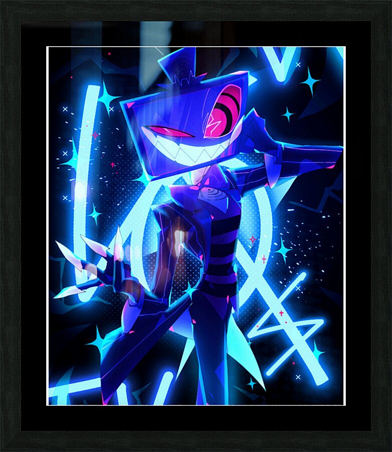 hazbin hotel 17 Picture Frame print