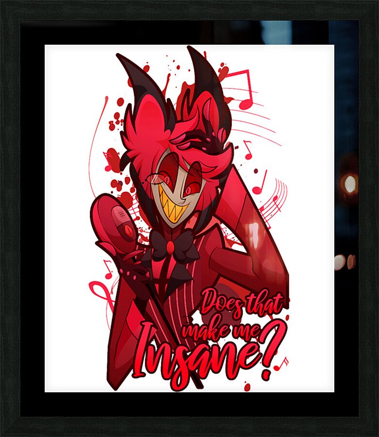 hazbin hotel 2 Picture Frame print