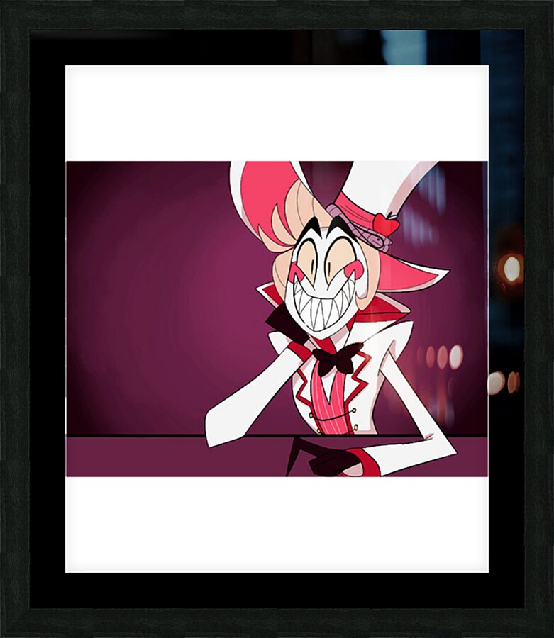 hazbin hotel 41 Picture Frame print