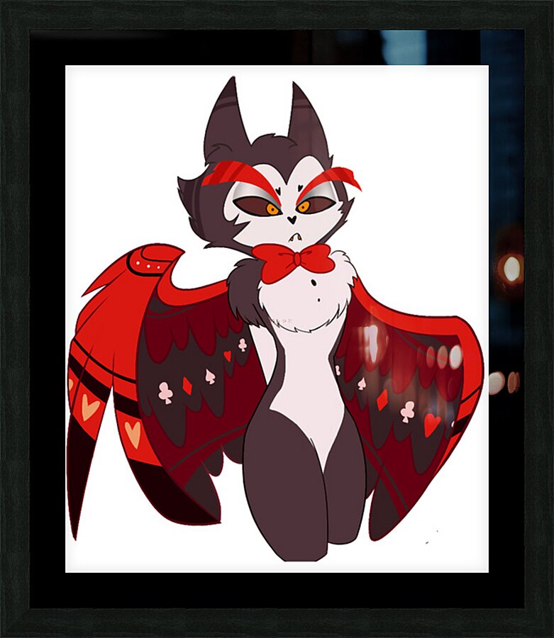 hazbin hotel 2 Picture Frame print