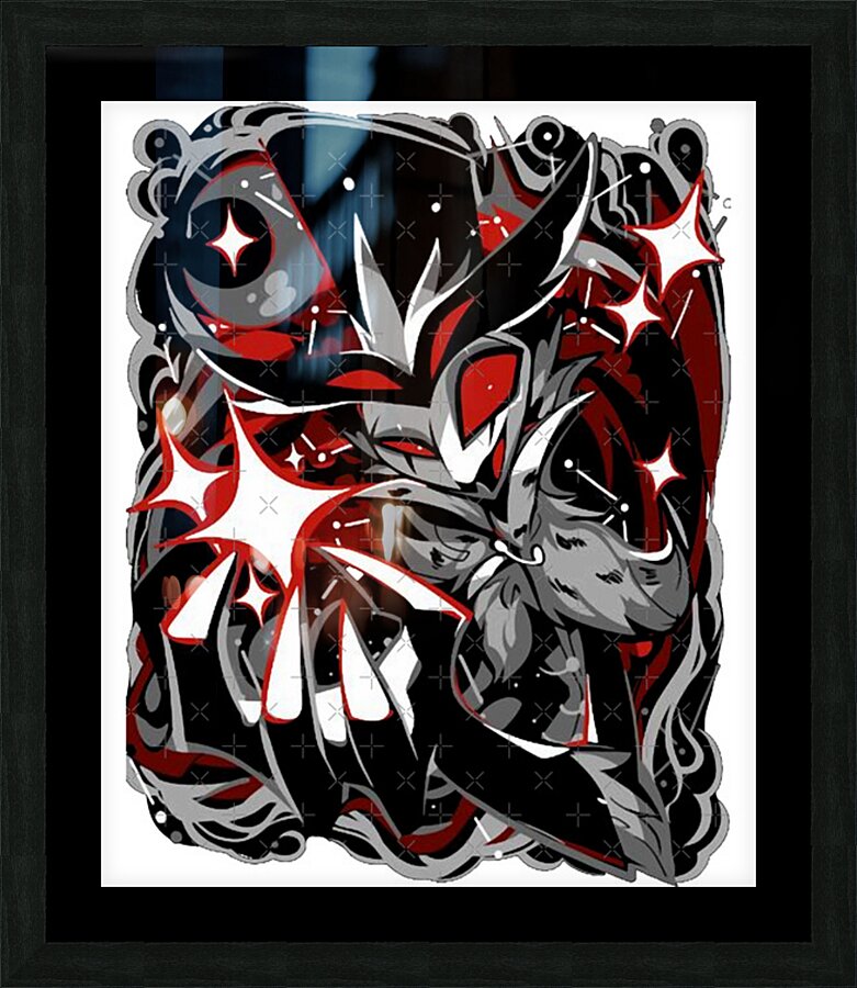 hazbin hotel 13 Picture Frame print