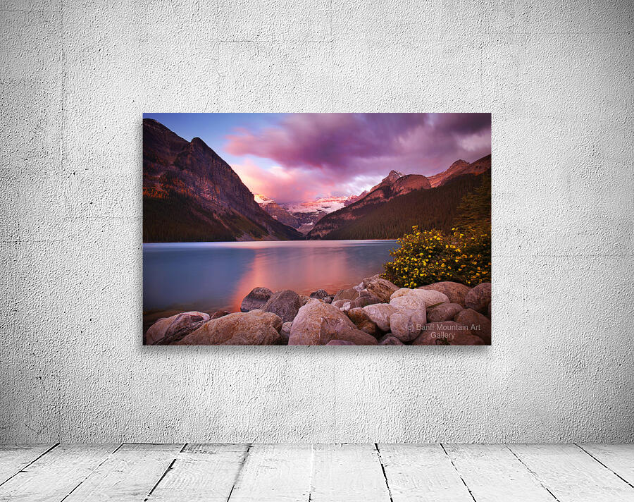 Cotton Candy Lake Louise Wall Preview