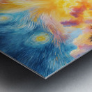 Celestial Dreamscape Wall Art - Captivating Starry Sky Painting Metal print