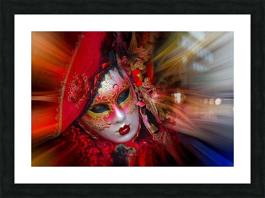 Masque venitien -  1445  Picture Frame print
