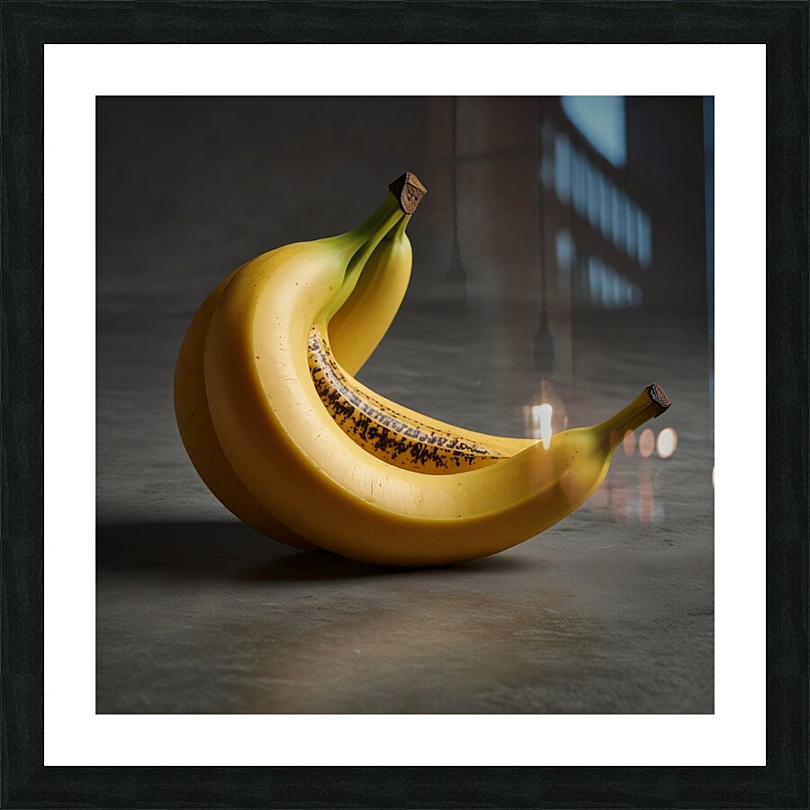 Banana Picture Frame print