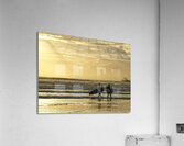 Cox Bay surfing sunset Acrylic Print