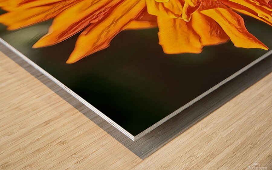 pollination Wood print