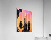 Retro Birds Acrylic Print