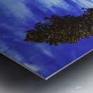 Umber Mountain Metal print