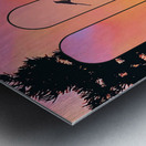 Retro Birds Metal print