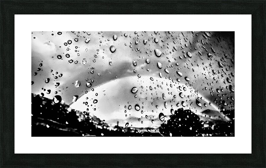 Silver  Rainbow Picture Frame print