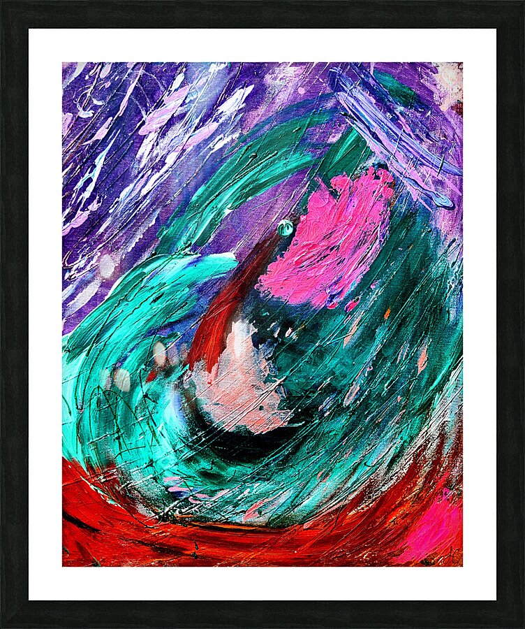 Found in the Wild Sea Picture Frame print