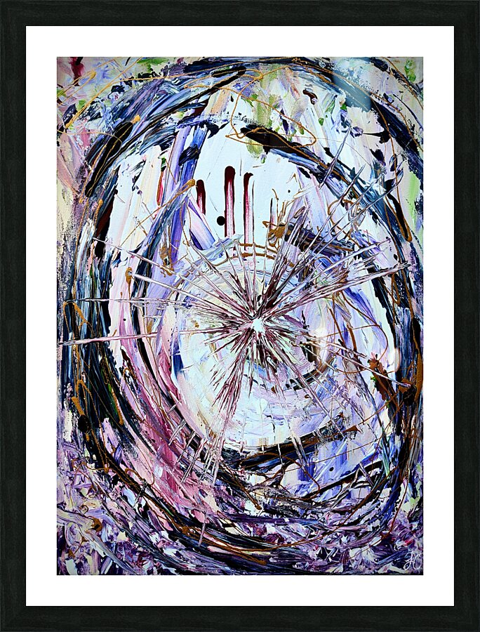 Fresh Glass Picture Frame print