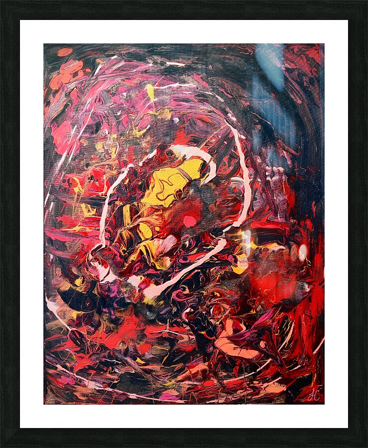 The Bullseye Picture Frame print