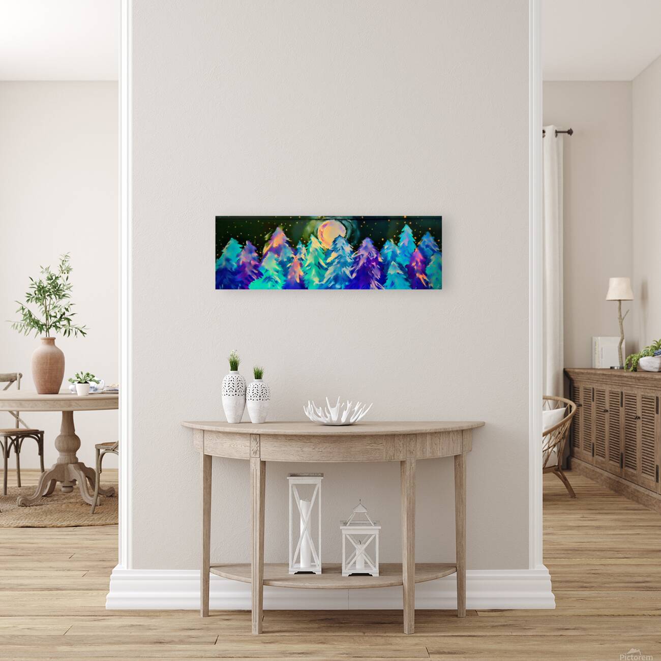 The Night Forest Reproduction