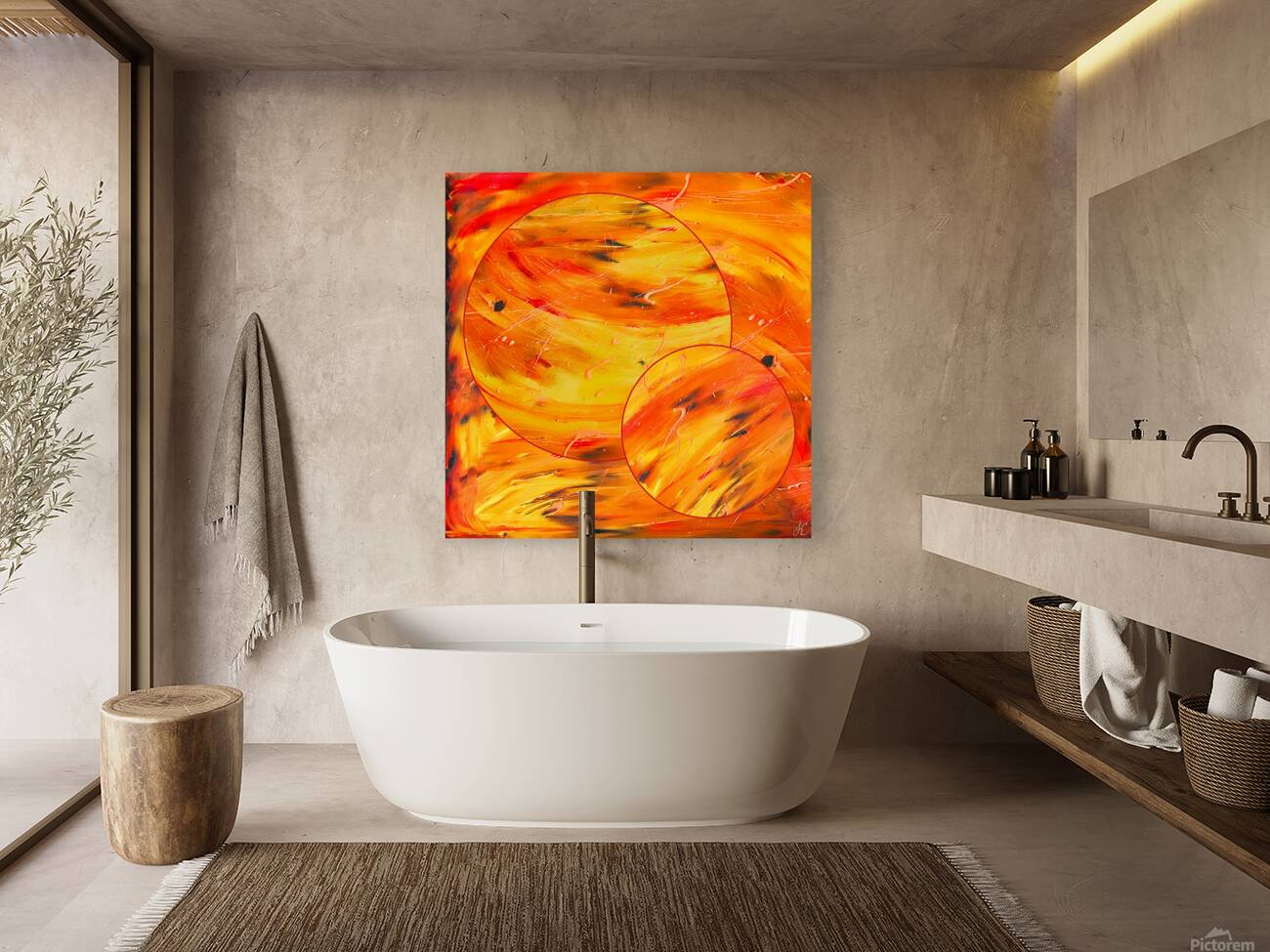 A Painted Orbit Reproduction