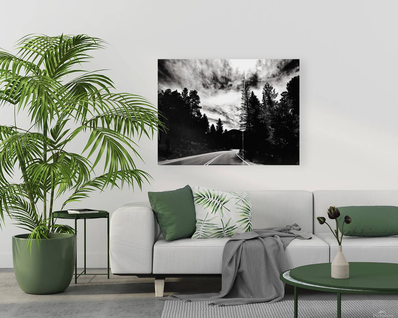 A Dark  Stormy Night Reproduction